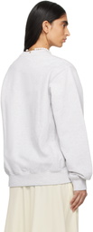 Casablanca Gray 'Le Temple Du Sport' Sweatshirt