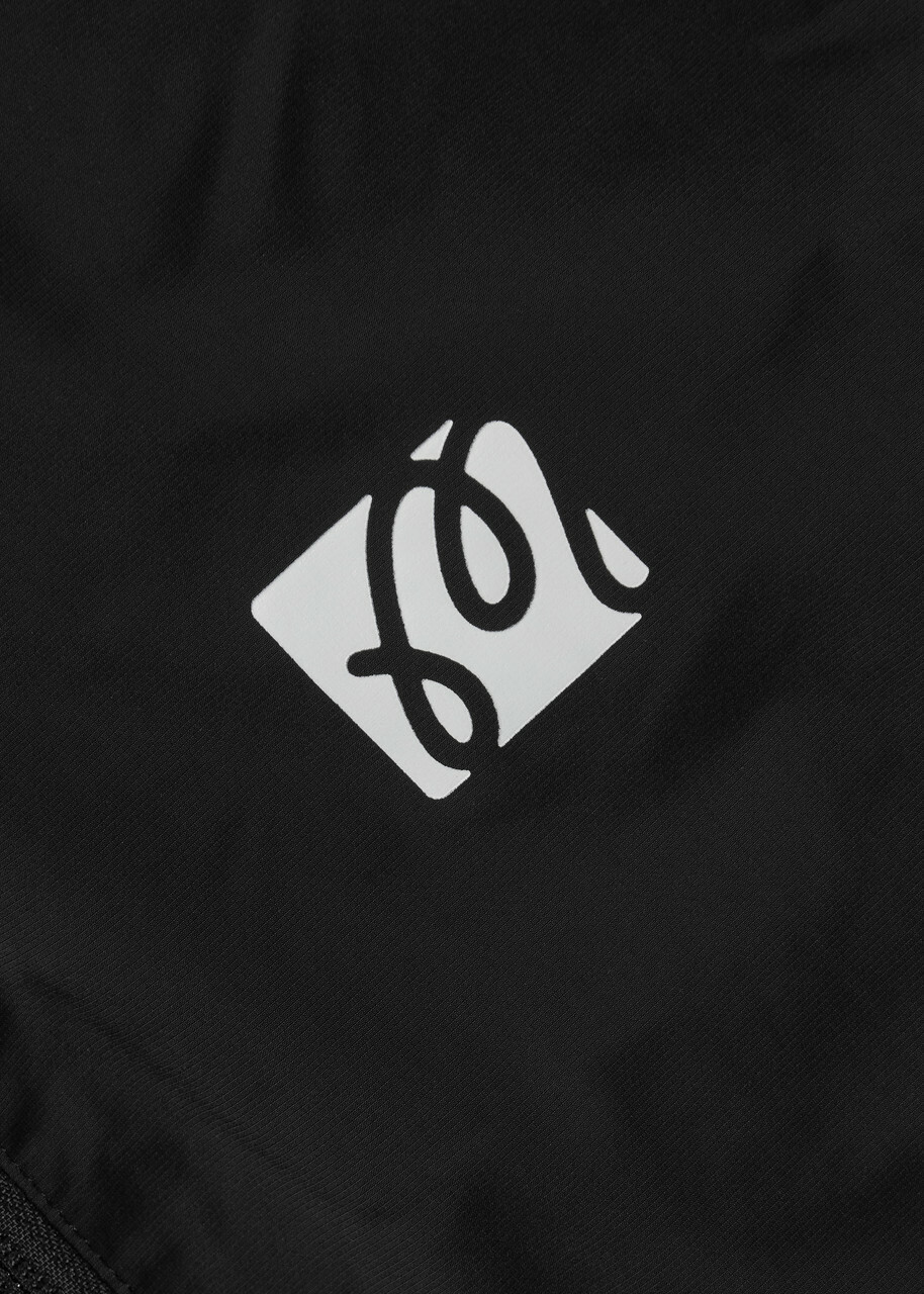 Malbon Performance Logo-print Shell Gilet Black