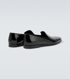 Manolo Blahnik Mario patent leather loafers