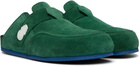 Casablanca Green Outdoor Mule Loafers