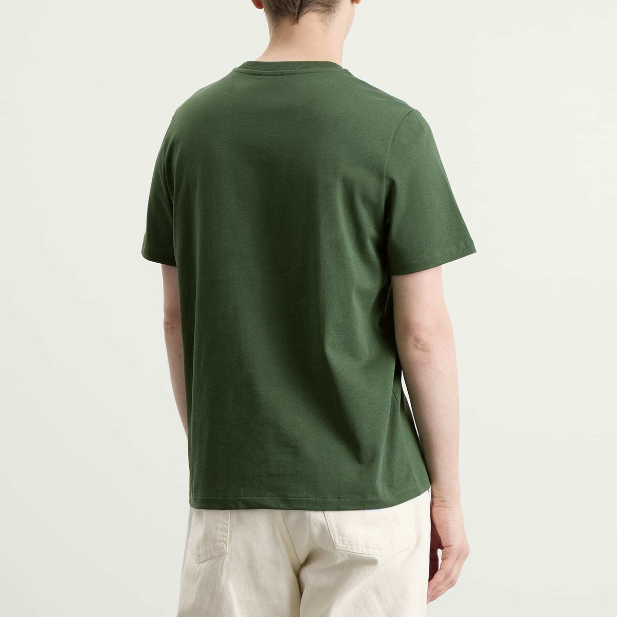 A.P.C. Men's Rue Madame Logo T-Shirt in T Fonce/Blanc