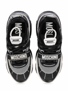 MOSCHINO - Teddy Bubble Nylon & Mesh Sneaker