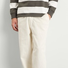 Armor-Lux Men's Pleated Corduroy Pants in Milk