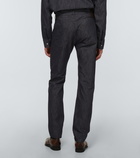 Berluti Cotton and cashmere denim jeans