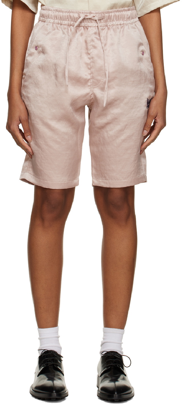 NEEDLES Pink String Cowboy Shorts