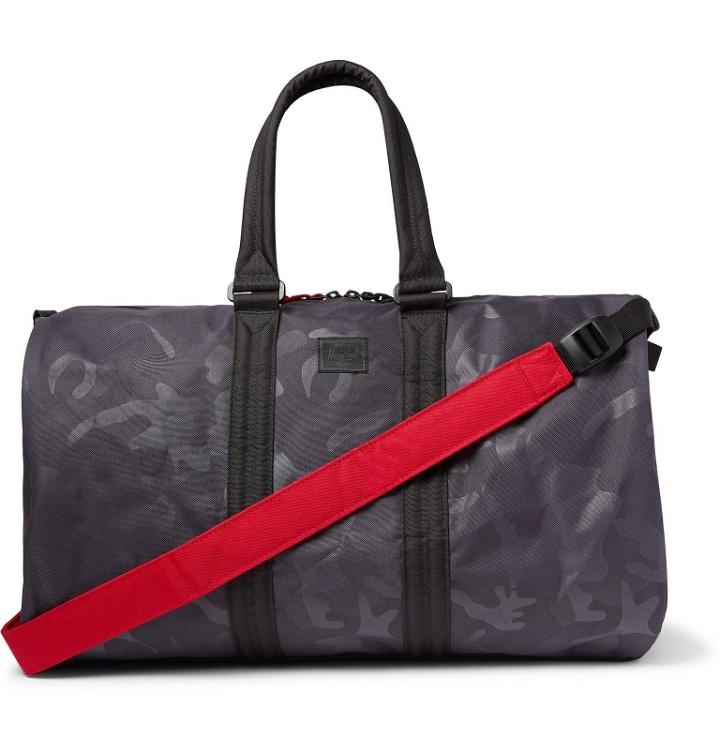 Photo: Herschel Supply Co - Novel Camouflage-Print Canvas Holdall - Gray