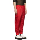 Juun.J Red Jogging Cargo Pants