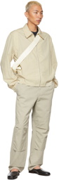 Lemaire Beige Utility Trousers