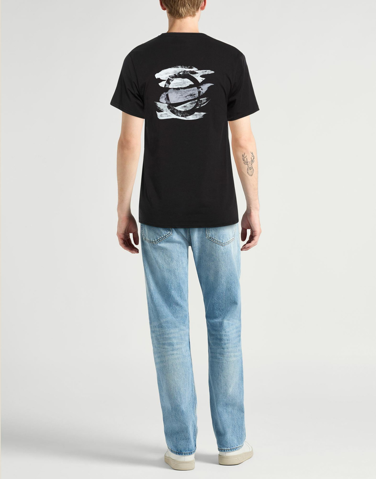 Trussardi Mens T-shirt in Black