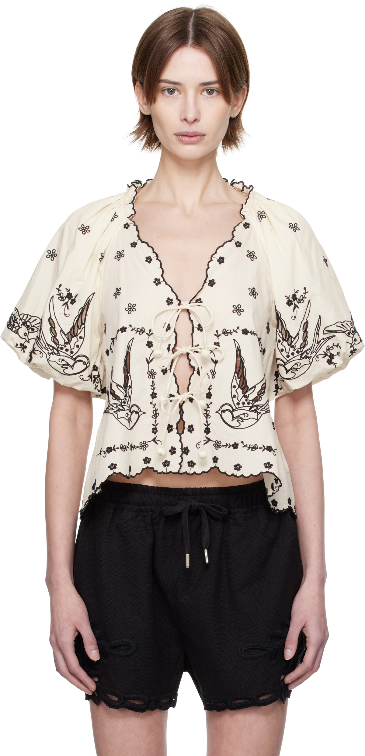 SEA NY Off-White Kingsley Shirt