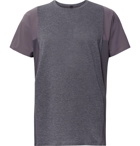 Lululemon - Robert Geller Take The Moment Stretch-Mesh T-Shirt - Purple