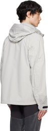and wander Gray Pertex Shield Rain Jacket