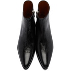 Givenchy Black Dallas Zip-Up Boots