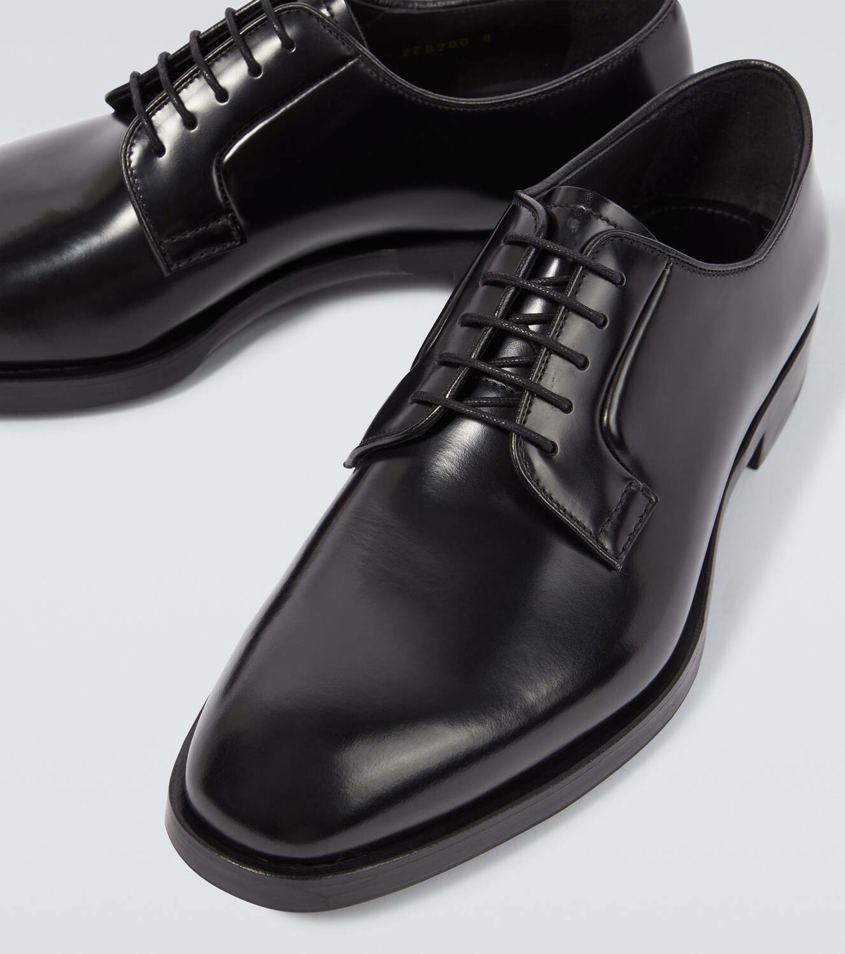 Prada Brushed leather Derby shoes