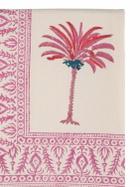 LES OTTOMANS Handprinted Cotton Tablecloth
