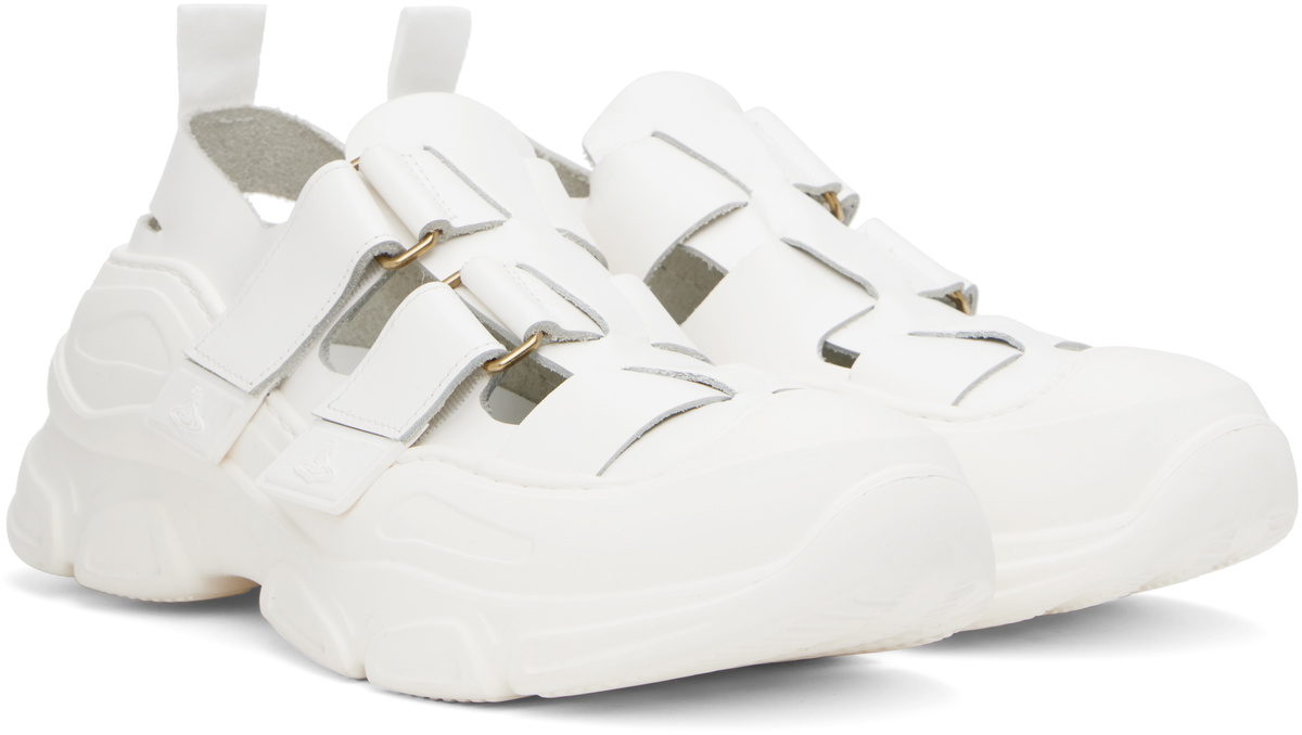 Vivienne Westwood White Catch Stomper Sneakers Vivienne Westwood