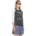 Satisfy Gray & White MothTech Baseball T-shirt