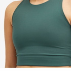 Girlfriend Collective Women's Dylan Bralet Top in Moss