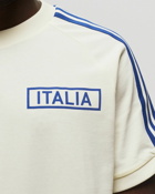 Adidas Italy Adicolor Classics 3 Stripes Tee White - Mens - Shortsleeves