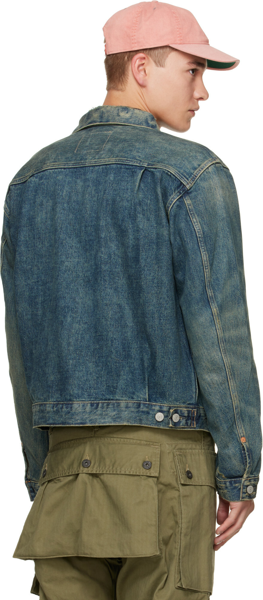 RRL Blue Type-2 Unlined Denim Trucker Jacket