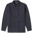 Barbour Men's Chesterwood Overshirt in Indigo