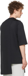 Rick Owens Black Champion Edition Mesh Toga T-Shirt