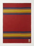 Pendleton - Zion National Park Striped Virgin Wool and Cotton-Blend Throw