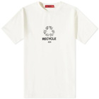 424 Men's Recycle Logo T-Shirt in White