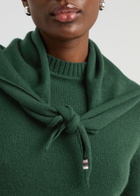 Extreme Cashmere N°35 Bandana Cashmere-blend Scarf - Green Dark - One Size