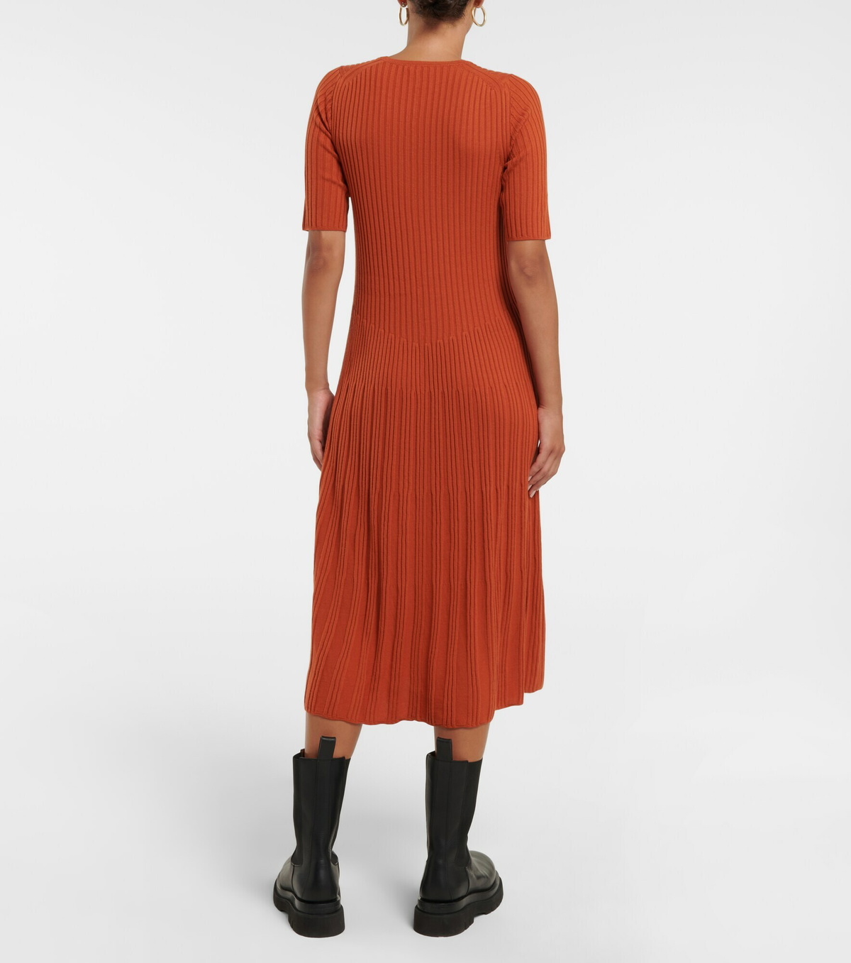 Joseph - Merinos ribbed-knit midi dress
