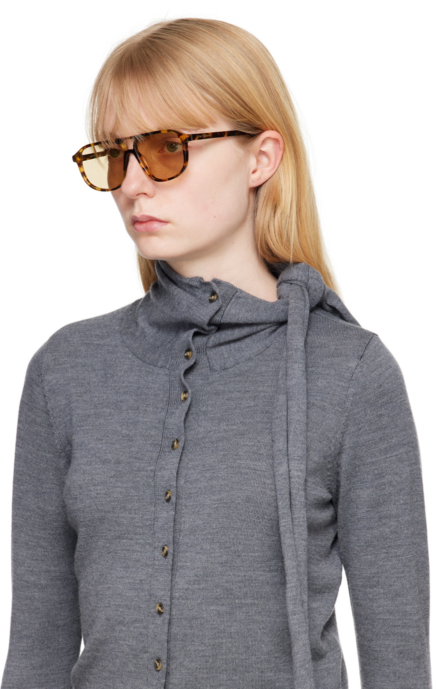 Velvet Canyon Tortoiseshell 'La Touriste' Sunglasses
