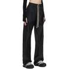 Rick Owens Moncler + Rick Owens Black Drawstring Sweatpants