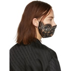 Alexander Wang Black Lace Safety Pin Mask