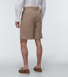 Brunello Cucinelli Cotton gabardine Bermuda shorts