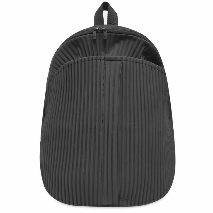 Photo: Homme Plissé Issey Miyake Men's Pleated Arc Backpack in Black
