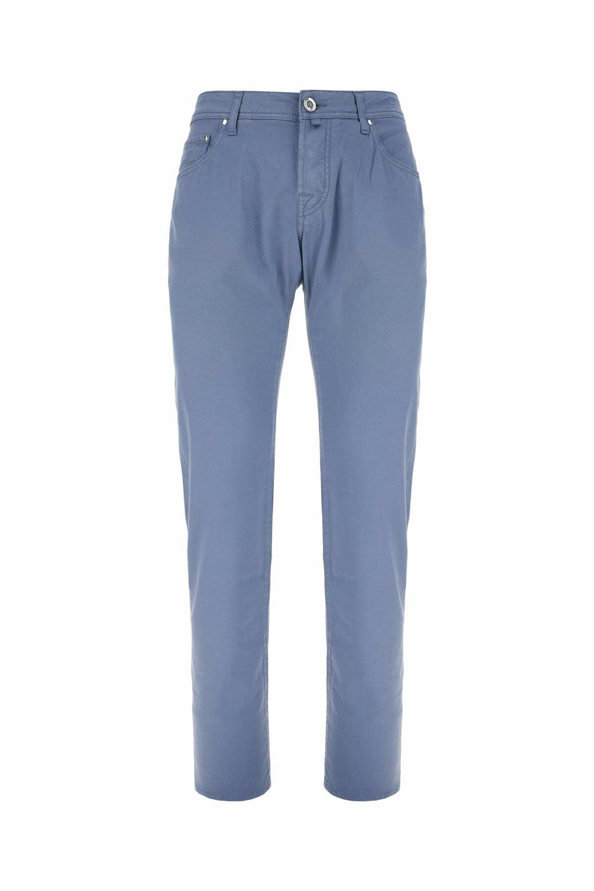 Jacob Cohen Air Force Blue Stretch Cotton Blend Pants Jacob Cohen