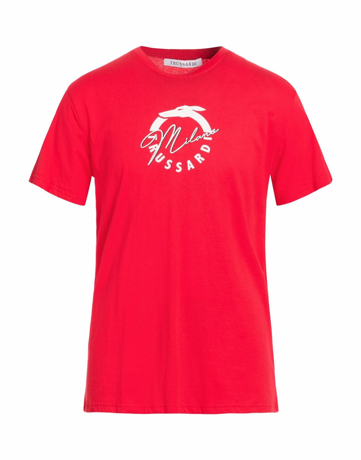 Trussardi Mens T-shirt in Red