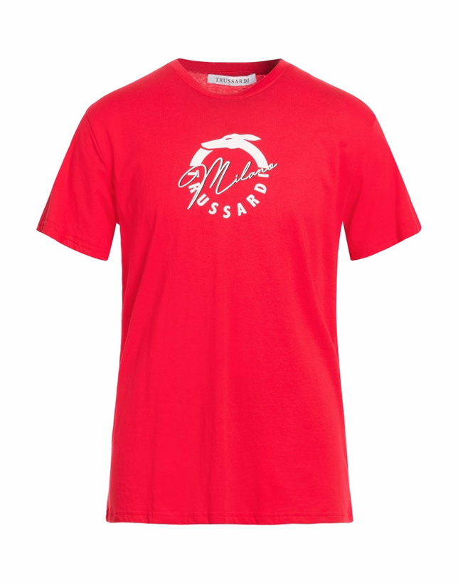 Photo: Trussardi Mens T-shirt in Red