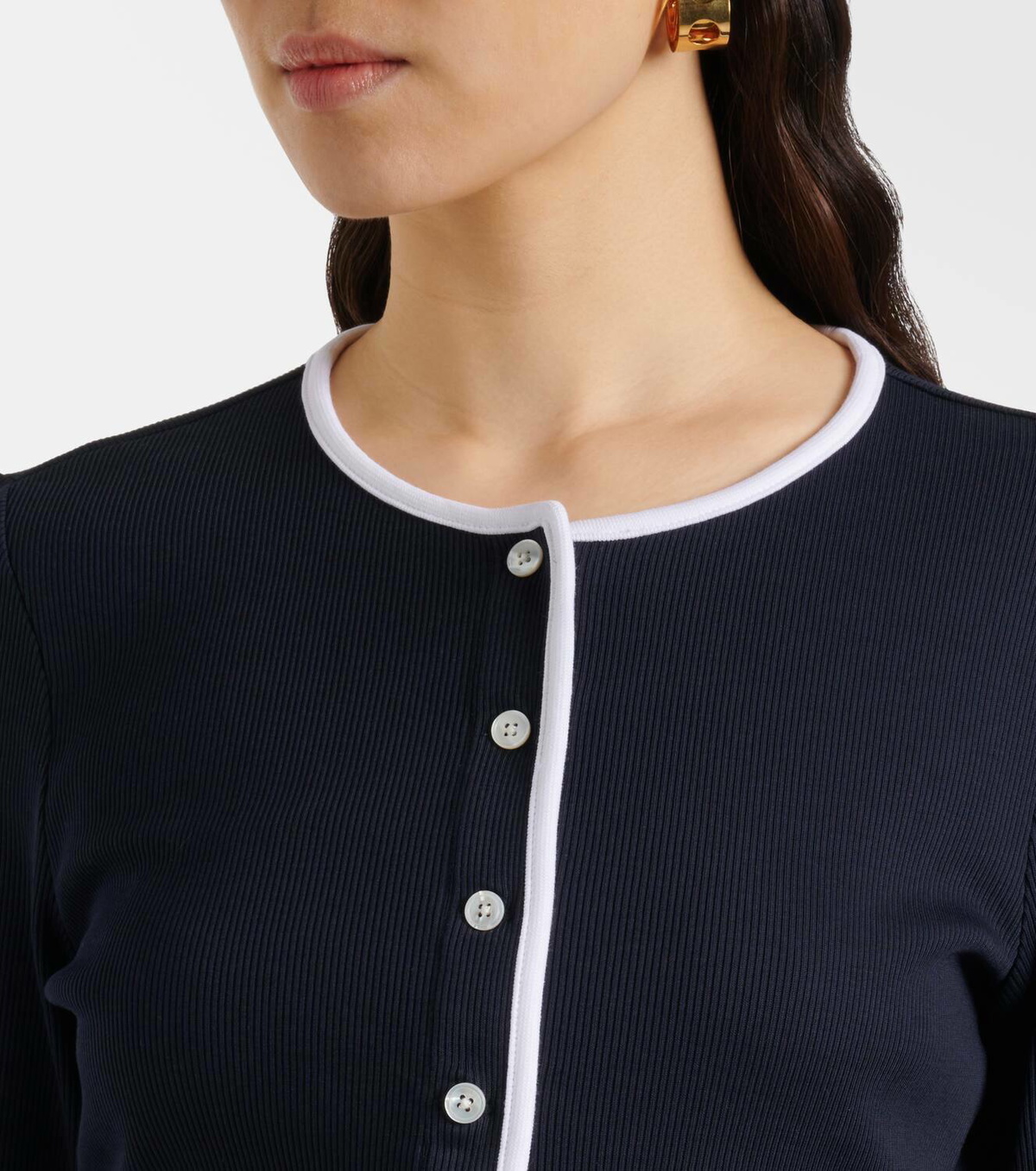 Veronica Beard Wilmer cotton-blend cardigan Veronica Beard