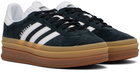 adidas Originals Black Gazelle Bold Sneakers