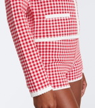 Posse Micah gingham cardigan