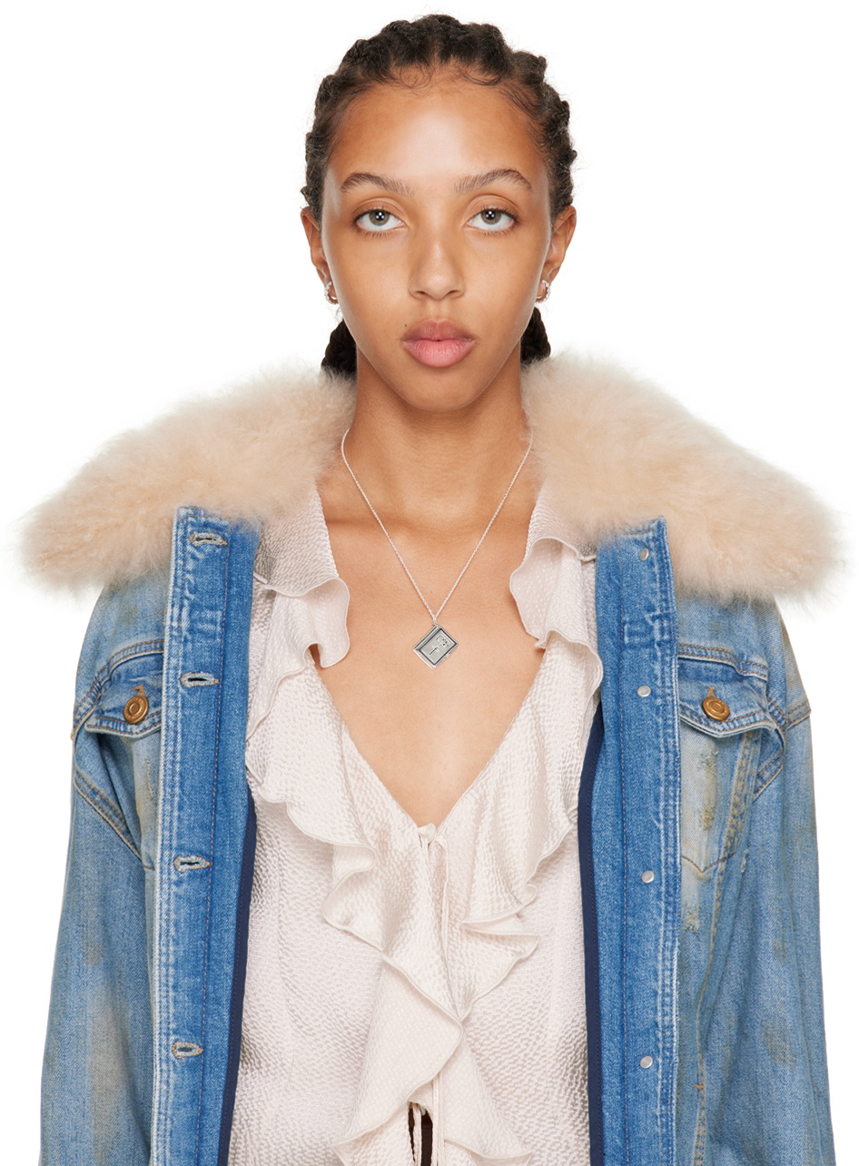 Hatton Labs Silver Eternity Hoop Earrings