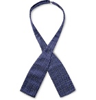 Charvet - Pre-Tied Silk-Jacquard Bow Tie - Blue