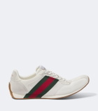 Gucci Gucci Tempo suede-trimmed sneakers
