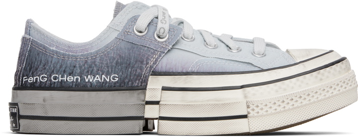 Photo: Feng Chen Wang Blue Converse Edition 2-in-1 Chuck 70 Sneakers