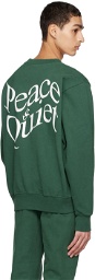 Museum of Peace & Quiet Green Warped Sweatshirt