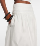Posse Rue cotton midi skirt