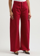 Marques' Almeida Wide-leg Jeans Red