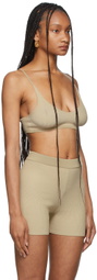 Jacquemus Beige La Montagne 'Le Bandeau Valensole' Bra