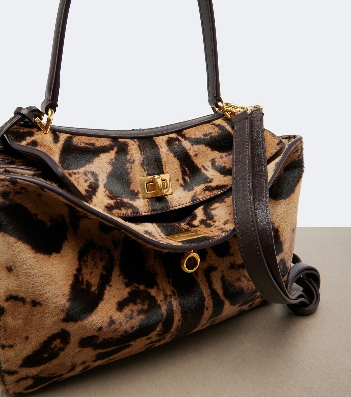 Balenciaga Rodeo Small calf hair shoulder bag